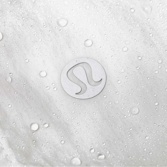 Lululemon The Lab Verdante Coat in Vapor White Size 6 Jacket Midi Shell - Picture 7 of 13